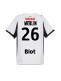 Billige Stade Rennais Quentin Merlin #26 Bortedrakt 2025-26 Kortermet